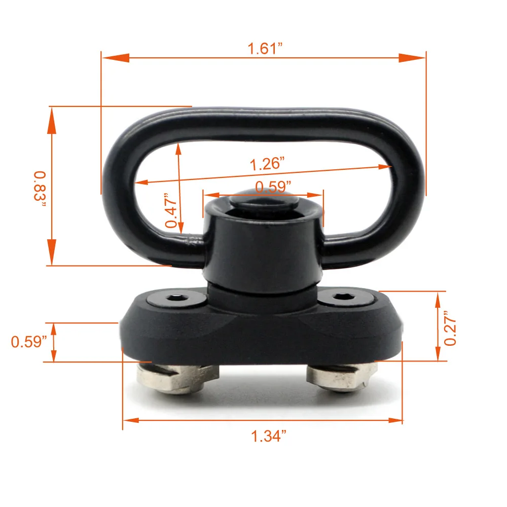 Trirock M-lok Sling Mount Adapter & Sling Swivel 1.25 Inch Quick Detachable Kit Attachment Free Shipping
Trirock M-lok Sling Mount Adapter & Sling Swivel 1.25 Inch Quick Detachable Kit Attachment Free Shipping