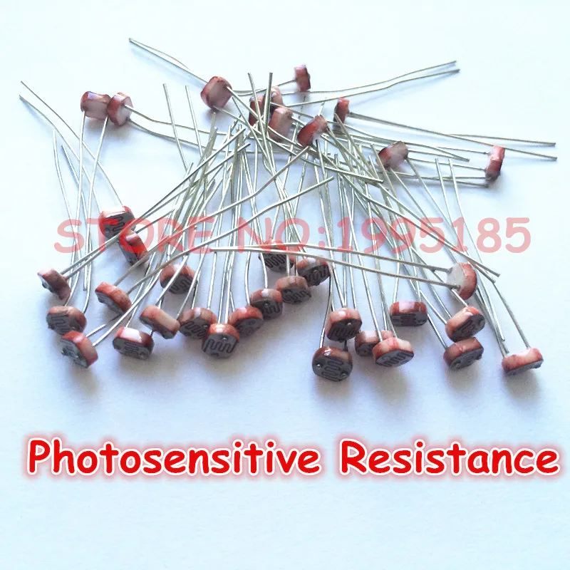 20Pcs/Lot GL5537 5MM GL5537-2 Photosensitive Resistance Photoelectric Detection Photoelectric Switch Components
20Pcs/Lot GL5537 5MM GL5537-2 Photosensitive Resistance Photoelectric Detection Photoelectric Switch Components