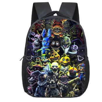 12 Inch Five Nights At Freddys Children School Bags Backpack Kids Kindergarten Bag Freddy Bear Toddler bag
12 Inch Five Nights At Freddys Children School Bags Backpack Kids Kindergarten Bag Freddy Bear Toddler bag