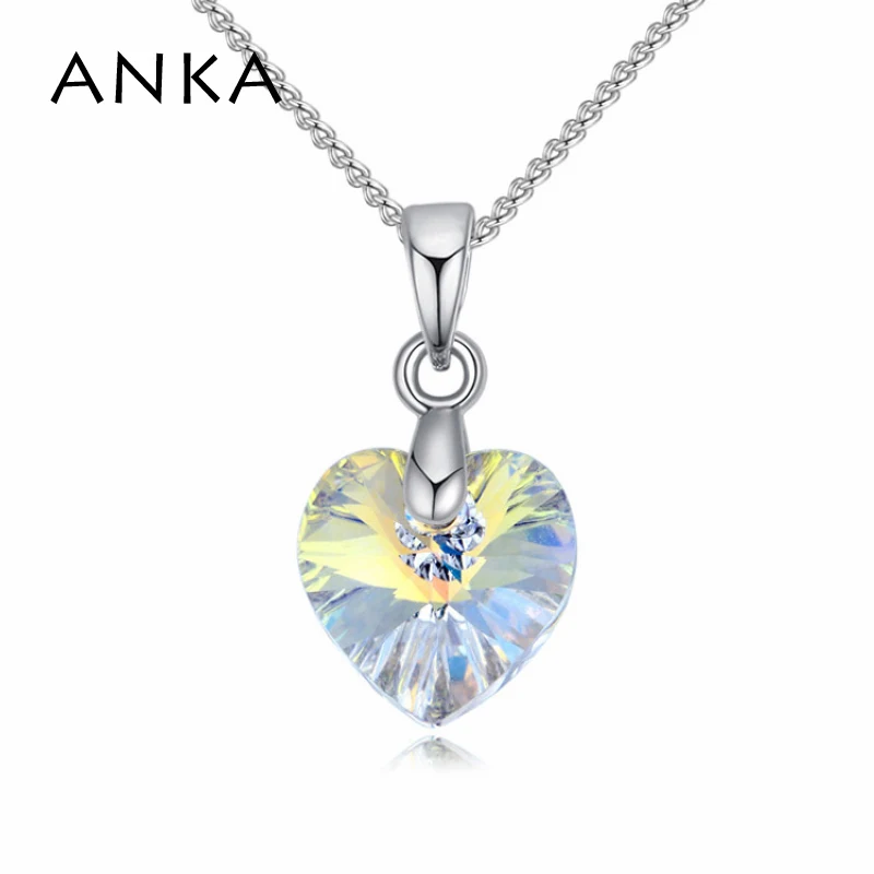 ANKA Mini XILION Heart Pendant Necklace Silver Color Chain Necklaces For Women Gift Jewelry With Crystals from Austria #125615
ANKA Mini XILION Heart Pendant Necklace Silver Color Chain Necklaces For Women Gift Jewelry With Crystals from Austria #125615