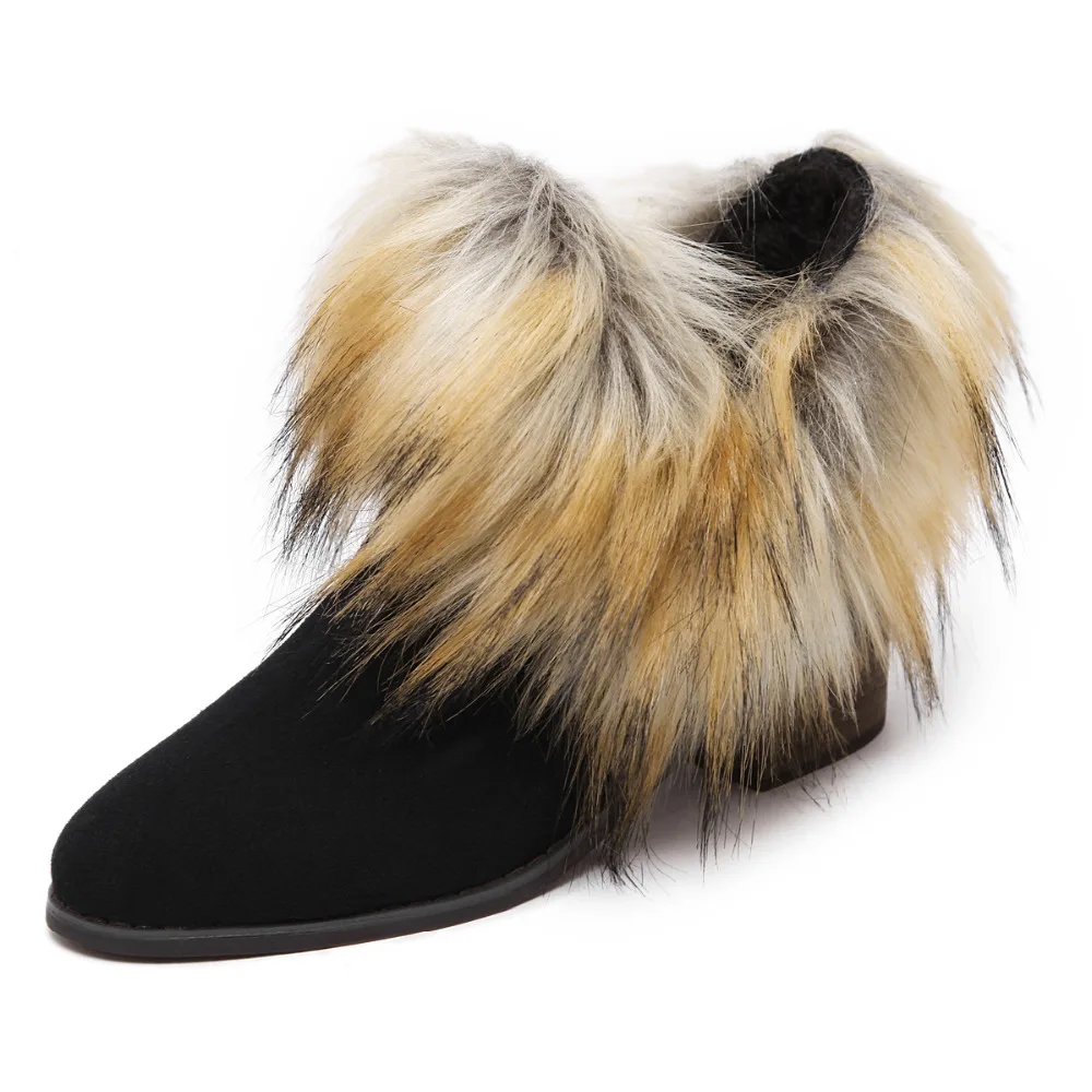 Artifical Fur Suede Leather Anle Boots Chelsea Boots Motorcycle Bootie Women Block Cork Wool Heel Autumn Winter Plus Size 35-40
Artifical Fur Suede Leather Anle Boots Chelsea Boots Motorcycle Bootie Women Block Cork Wool Heel Autumn Winter Plus Size 35-40