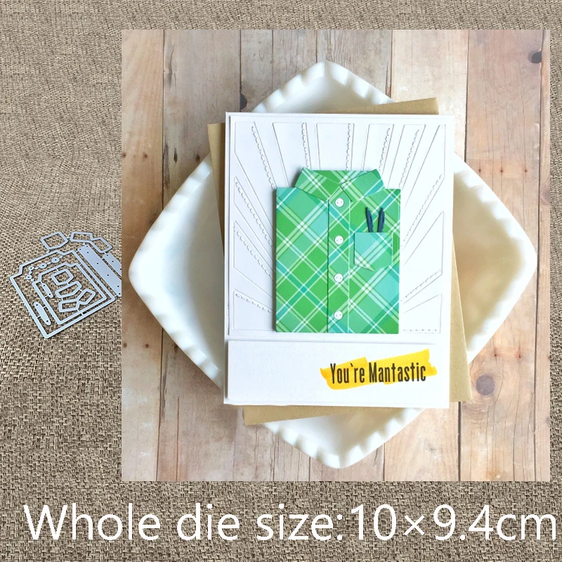 New Design Craft Metal Cutting Die cut dies 2 size shirt decoration scrapbook Album Paper Card Craft Embossing die
New Design Craft Metal Cutting Die cut dies 2 size shirt decoration scrapbook Album Paper Card Craft Embossing die