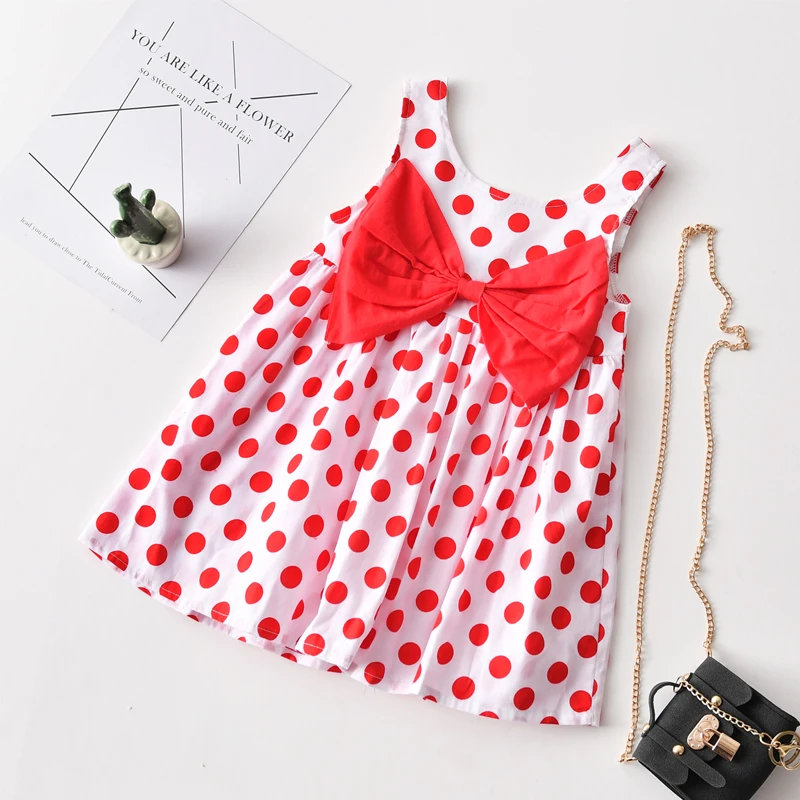 Girls Princess Dress 2019 New Cute Polka Dot Bow Girl Dresses Summer Clothes For Girls Baby Girl Cothes
Girls Princess Dress 2019 New Cute Polka Dot Bow Girl Dresses Summer Clothes For Girls Baby Girl Cothes