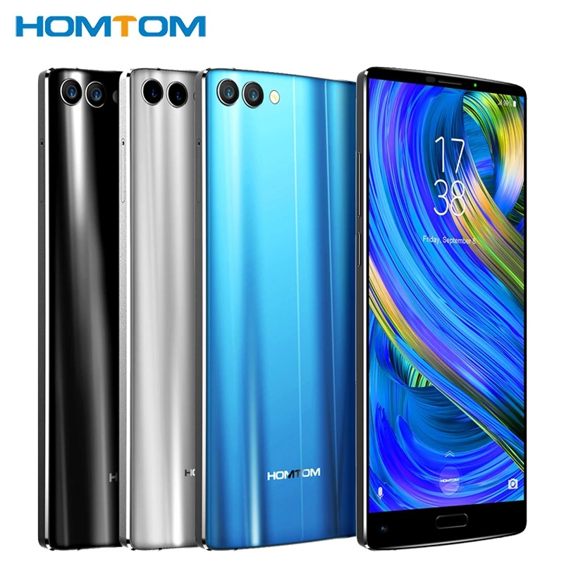 

Original HOMTOM S9 Plus Cell Phone 5.99 inch 4GB RAM 64GB ROM MTK6750T Octa Core Android 7.0 4050mAh Dual Back Camera Smartphone