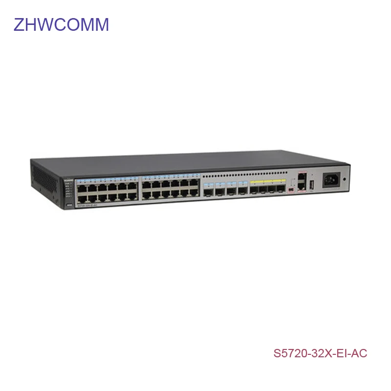 Hua wei Quidway S5700 Series Switch 24 port Gigabit Ethernet 4 port SFP+ Layer 3 Network Switch S5720-32X-EI-AC
Hua wei Quidway S5700 Series Switch 24 port Gigabit Ethernet 4 port SFP+ Layer 3 Network Switch S5720-32X-EI-AC