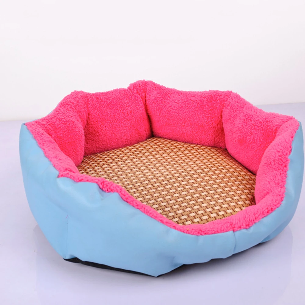 Hot 1pc Comfortable Breathable Oval Grid Bamboo Pet Cooling Sleeping Mat Bed Cushion Pet Dog Cat Summer Sleeping Bed Mat S M L
Hot 1pc Comfortable Breathable Oval Grid Bamboo Pet Cooling Sleeping Mat Bed Cushion Pet Dog Cat Summer Sleeping Bed Mat S M L