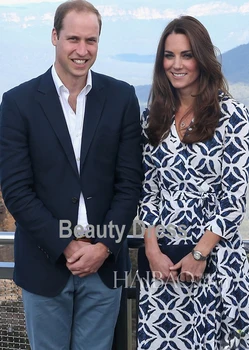 Vintage Print Kate Middleton Princess Print Dress Elegant V-Neck Work Dresses 1130
Vintage Print Kate Middleton Princess Print Dress Elegant V-Neck Work Dresses 1130