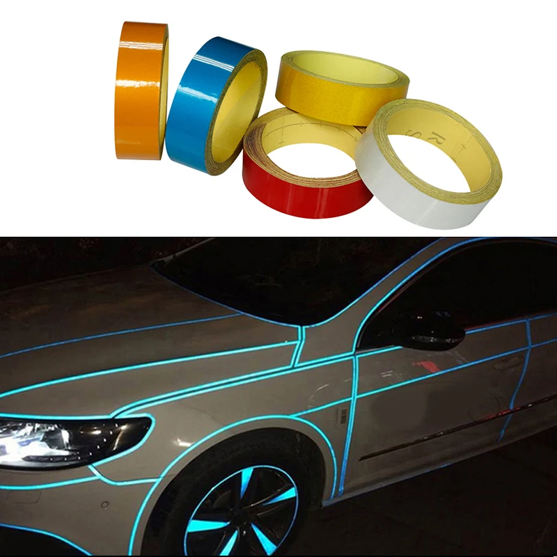 2cm*5m Car DIY Reflective Tape Sticker Strip Decoration Auto Motorcycle Truck Safety Warning Mark Signs Tapes
2cm*5m Car DIY Reflective Tape Sticker Strip Decoration Auto Motorcycle Truck Safety Warning Mark Signs Tapes