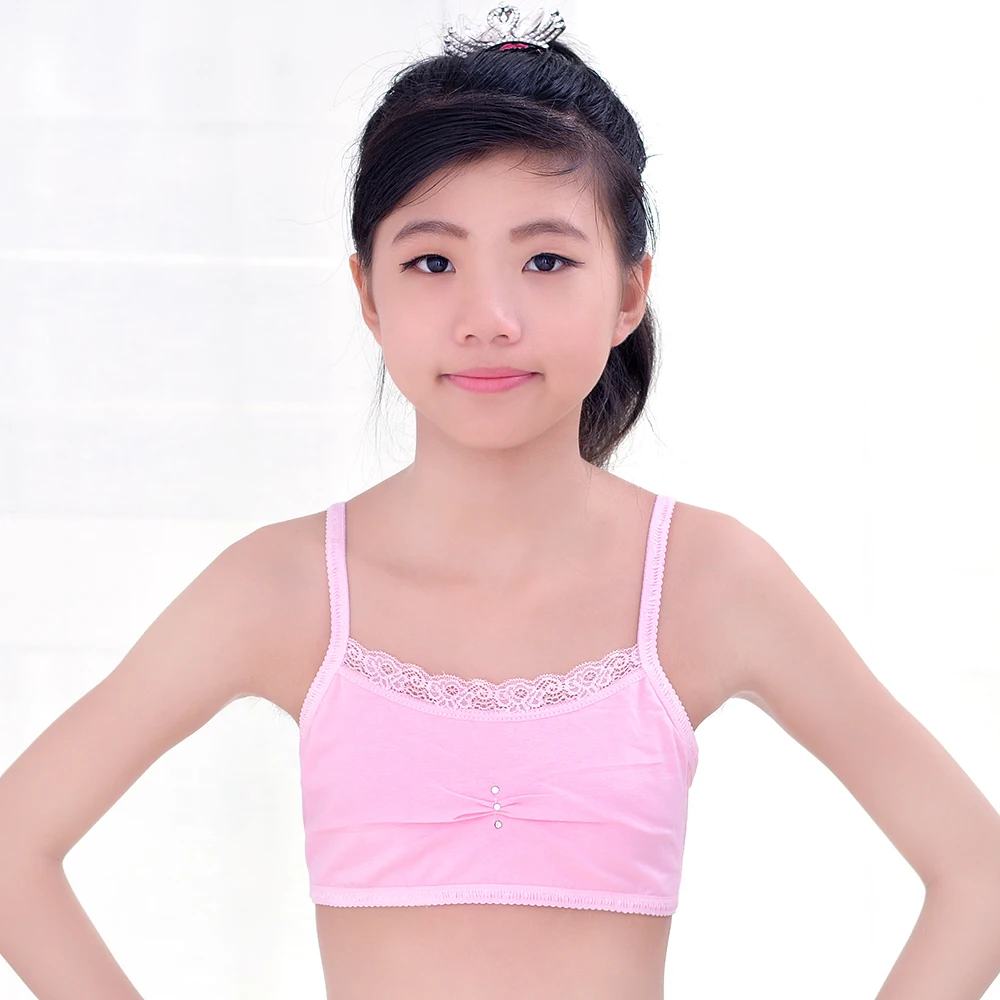 3pcs/lot girl bra Crop Detachable Lace vest Kids Underwear Cotton/Spandex Solid Color Clasp type Soft Teens Teenage summer
3pcs/lot girl bra Crop Detachable Lace vest Kids Underwear Cotton/Spandex Solid Color Clasp type Soft Teens Teenage summer