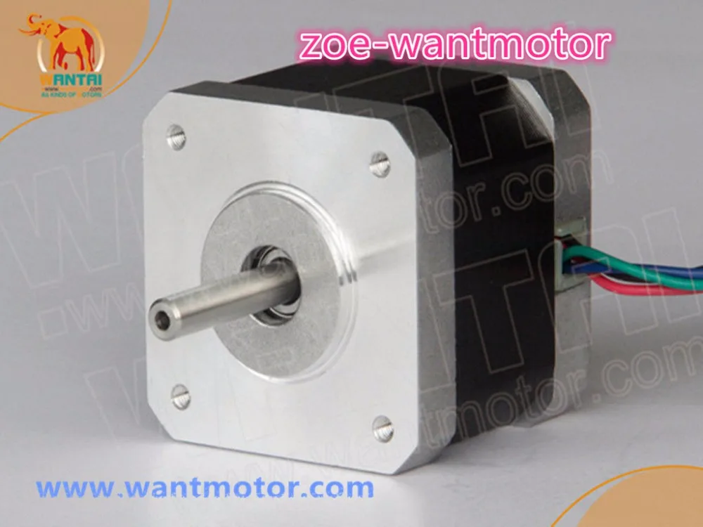 High quality! Nema 17 Wantai Stepping Motor 42BYGHW208 12V 0.4A 2600g-cm(37 oz-in) CE RoHS ISO 3D Printer
High quality! Nema 17 Wantai Stepping Motor 42BYGHW208 12V 0.4A 2600g-cm(37 oz-in) CE RoHS ISO 3D Printer