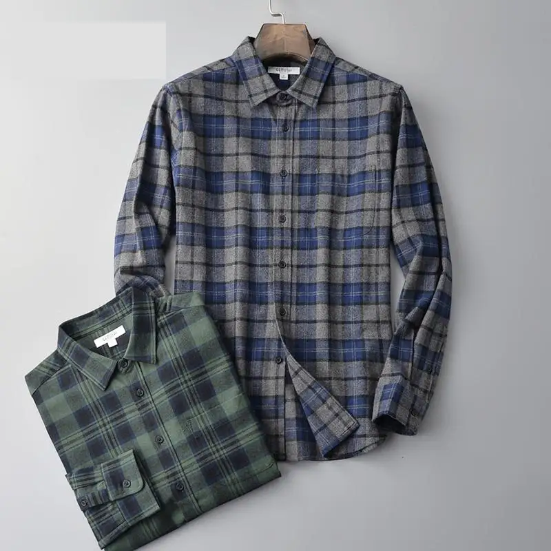 New arrival fashion Youth Flannel Long Sleeved Shirt Casual Plaid Mens Shirts high quality autumn plus size MLXL2XL3XL4XL5XL6XL
New arrival fashion Youth Flannel Long Sleeved Shirt Casual Plaid Mens Shirts high quality autumn plus size MLXL2XL3XL4XL5XL6XL