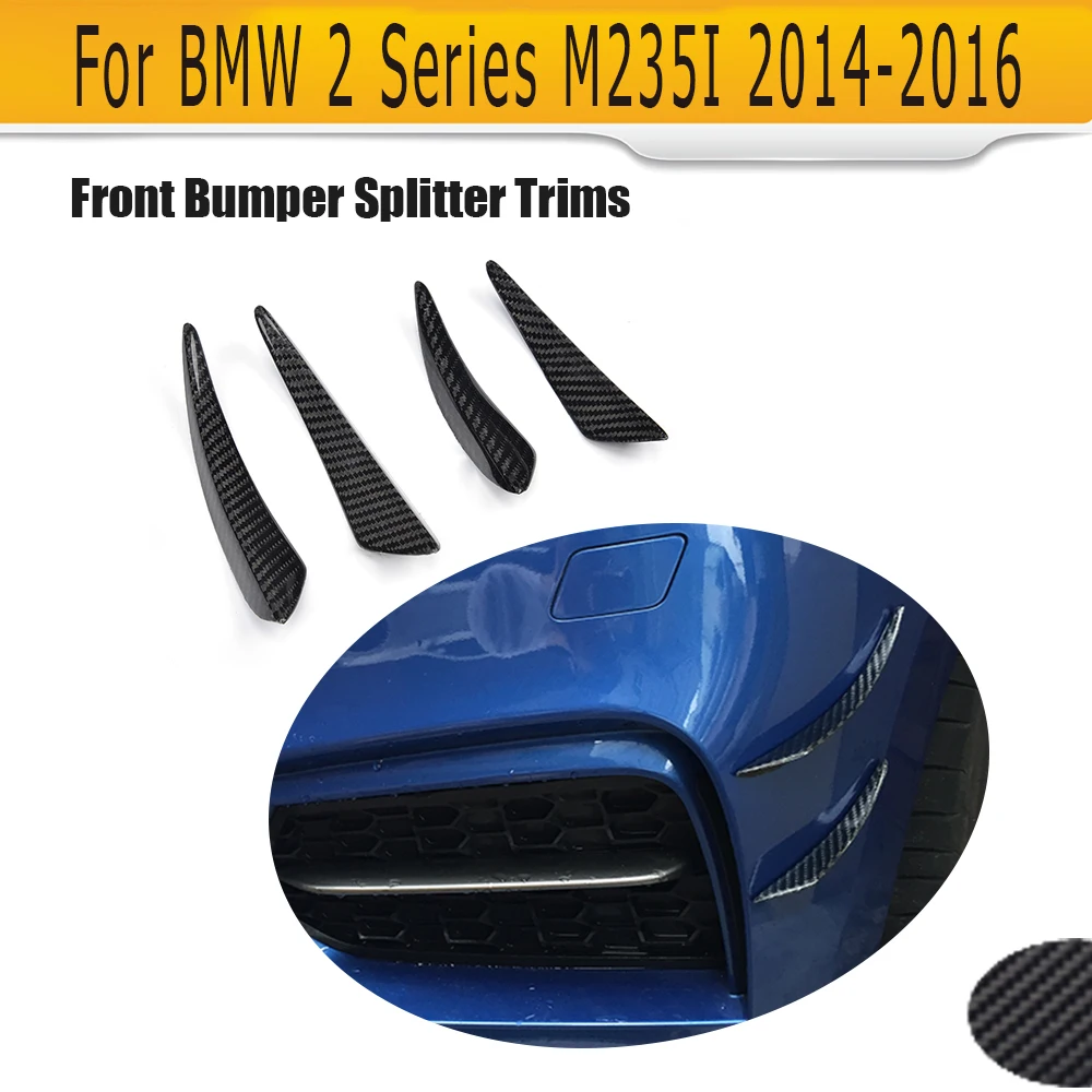2 Series Front Lip Splitter Fin Trims Fender for BMW F22 F23 F87 M2 2 Door 2014 2015 2016 M235 M Sport Convertible Standard
2 Series Front Lip Splitter Fin Trims Fender for BMW F22 F23 F87 M2 2 Door 2014 2015 2016 M235 M Sport Convertible Standard