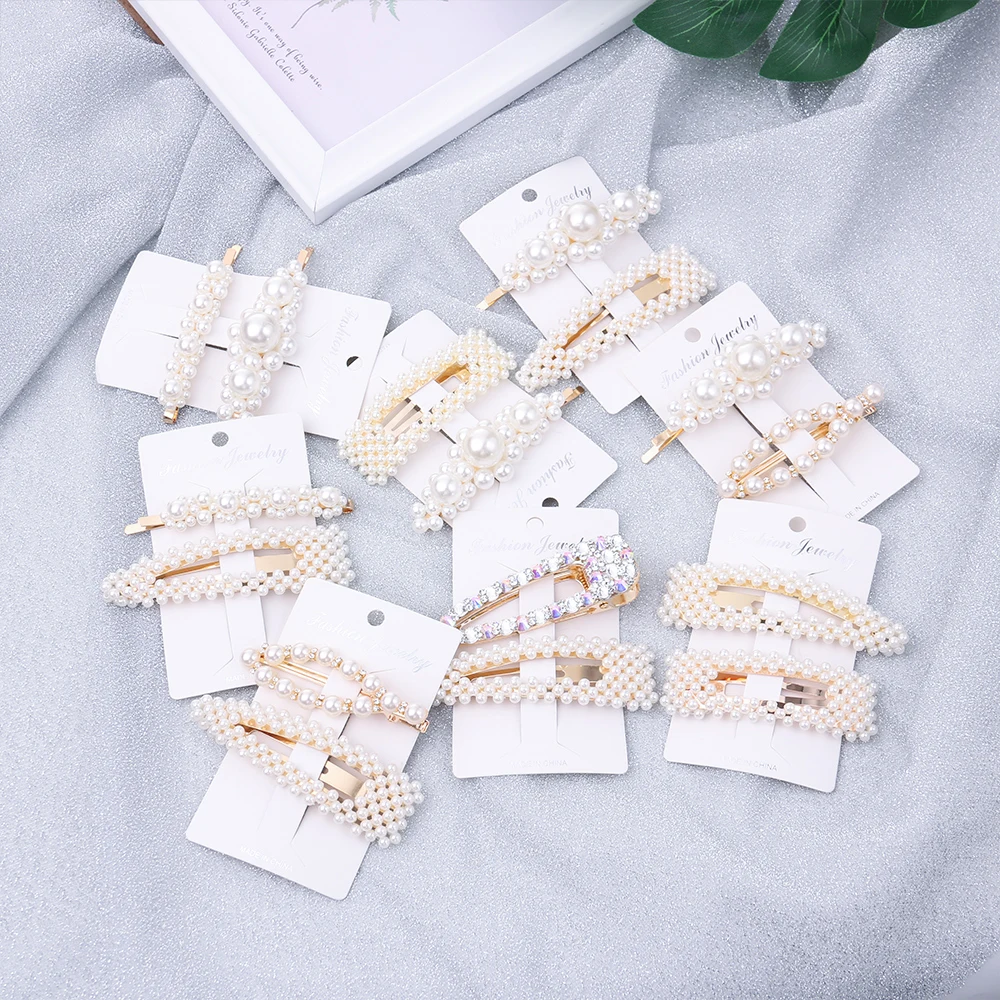 2pcs/set Fashion 12 Styles Women Korean Pearl Flower Imitation Beads Hair Clip Barrette Stick Hairpin Hair Styling Accessories
2pcs/set Fashion 12 Styles Women Korean Pearl Flower Imitation Beads Hair Clip Barrette Stick Hairpin Hair Styling Accessories
