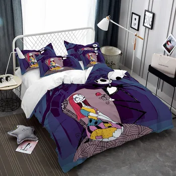 Halloween Night Bedding Set Couples Skeleton Duvet Cover Set Kids Cartoon Quilt Cover Halloween Decor Zombie Bedding Cover
Halloween Night Bedding Set Couples Skeleton Duvet Cover Set Kids Cartoon Quilt Cover Halloween Decor Zombie Bedding Cover