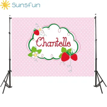 Sunsfun 7x5ft Newborn Photography Backdrops Cartoon Strawberry Birthday Party Backdrop Pink Dot Background 220x150cm
Sunsfun 7x5ft Newborn Photography Backdrops Cartoon Strawberry Birthday Party Backdrop Pink Dot Background 220x150cm