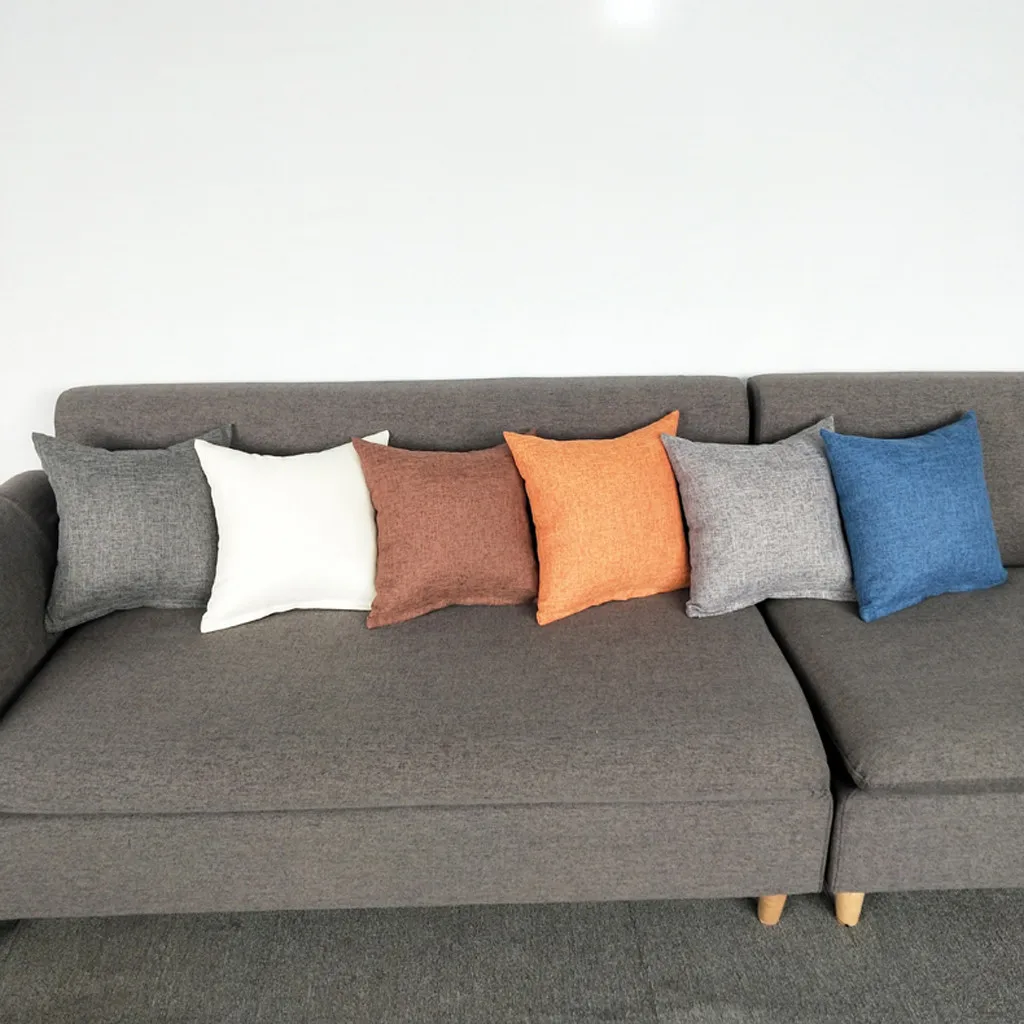 Decorative Lining Linen Square Pillow Cushion Light Linen 40 CM Hidden Zipper Closure Easter Pillowcase
Decorative Lining Linen Square Pillow Cushion Light Linen 40 CM Hidden Zipper Closure Easter Pillowcase