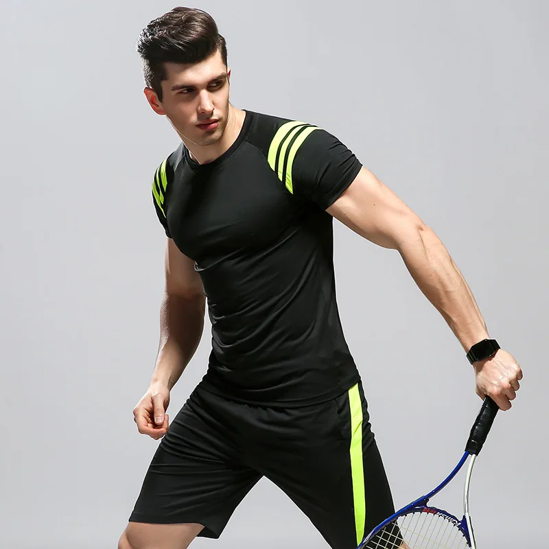 Badminton Short Sleeve Shirt And Shorts Men's table Tennis Jersey Fitness Clothing Breathable Yoga Sportswear Running Clothes
Badminton Short Sleeve Shirt And Shorts Men's table Tennis Jersey Fitness Clothing Breathable Yoga Sportswear Running Clothes
