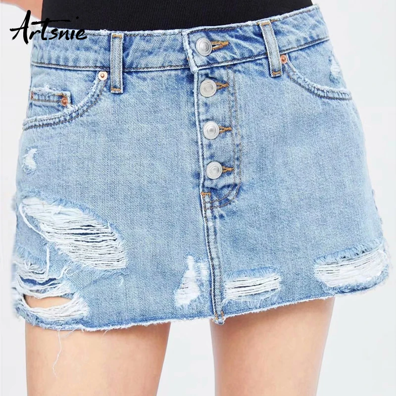 Artsnie summer 2019 denim women shorts skirts high waist blue casual pockets streetwear jeans boyfriend hole shorts mujer
Artsnie summer 2019 denim women shorts skirts high waist blue casual pockets streetwear jeans boyfriend hole shorts mujer