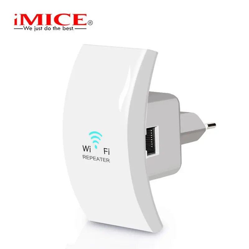 iMice Mini WIFI Repeater Wireless WiFi Extender 802.11n/b/g 300Mbps Signal Booster Mini Wi-Fi Range Extender Amplifier Repeater