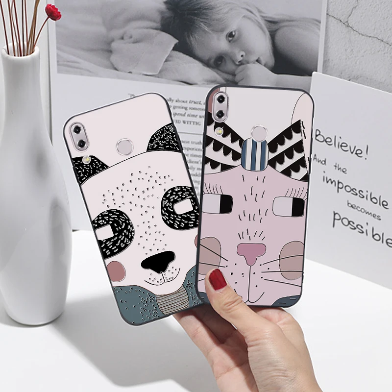 Luxury Cute Cat Soft Phone Cases For Asus Zenfone Max Pro M2 ZB631KL Silicone Back Cover Capa For Asus 5 5Z ZE620KL ZS620KL
Luxury Cute Cat Soft Phone Cases For Asus Zenfone Max Pro M2 ZB631KL Silicone Back Cover Capa For Asus 5 5Z ZE620KL ZS620KL