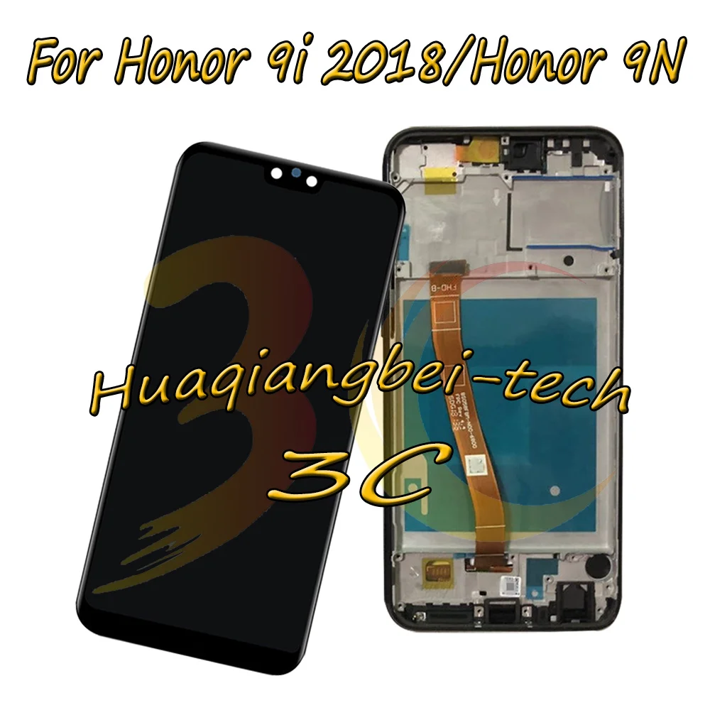 Новинка 5,84 дюйма для Huawei Honor 9i 2018 / Honor 9N LLD-AL30 LLD-AL20 Полный ЖК-дисплей + дигитайзер сенсорного экрана в сборе + чехол с рамкой
Новинка 5,84 дюйма для Huawei Honor 9i 2018 / Honor 9N LLD-AL30 LLD-AL20 Полный ЖК-дисплей + дигитайзер сенсорного экрана в сборе + чехол с рамкой
