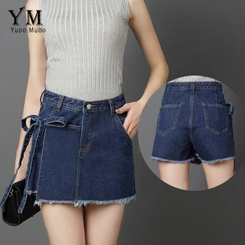 YuooMuoo Blue Skirt Denim Shorts Korean Vintage Wide Leg High Waist Female Loose Women's Plus Size Summer Shorts Jeans Buttons
YuooMuoo Blue Skirt Denim Shorts Korean Vintage Wide Leg High Waist Female Loose Women's Plus Size Summer Shorts Jeans Buttons