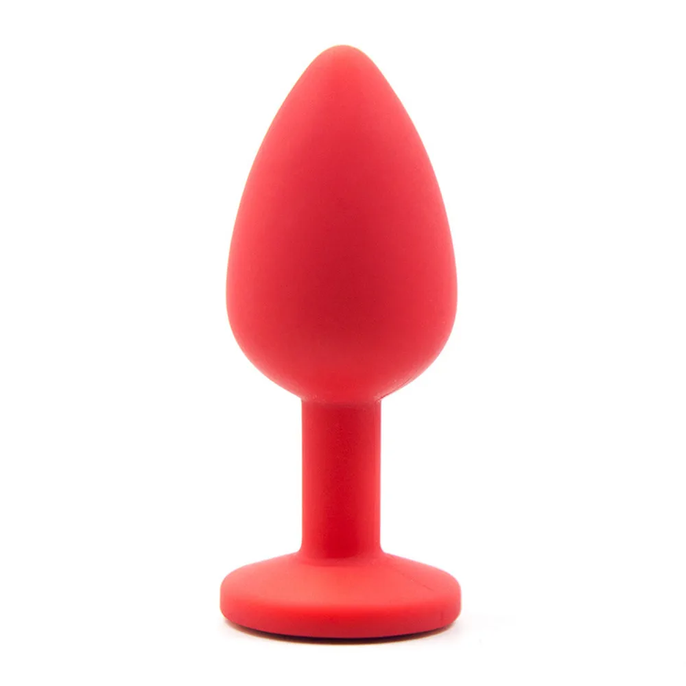 Анальная пробка Мягкий силикон для мужчин женщин G-Spot Анальные Секс-игрушки W306 |