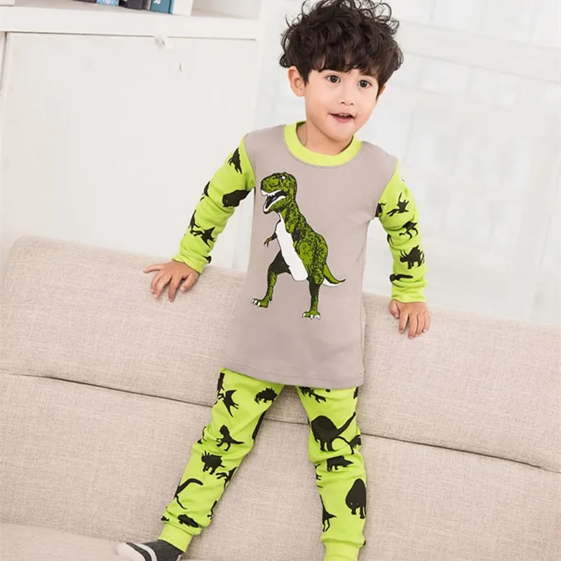 ZFBOZS Autumn Baby Boys Sleepwear Pajama Sets 100 % Cotton Dinosaur Printed t-shirt+pants 2pcs Children's Clothing
ZFBOZS Autumn Baby Boys Sleepwear Pajama Sets 100 % Cotton Dinosaur Printed t-shirt+pants 2pcs Children's Clothing