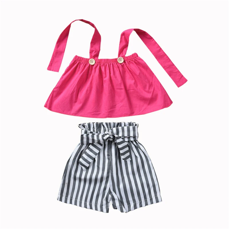 Newborn Toddler Girl Clothes Crop Tops+Stripe Shorts+Headband Outfit Sunsuit Baby Girl Shorts Set Kids Outfits Girls Clothing
Newborn Toddler Girl Clothes Crop Tops+Stripe Shorts+Headband Outfit Sunsuit Baby Girl Shorts Set Kids Outfits Girls Clothing