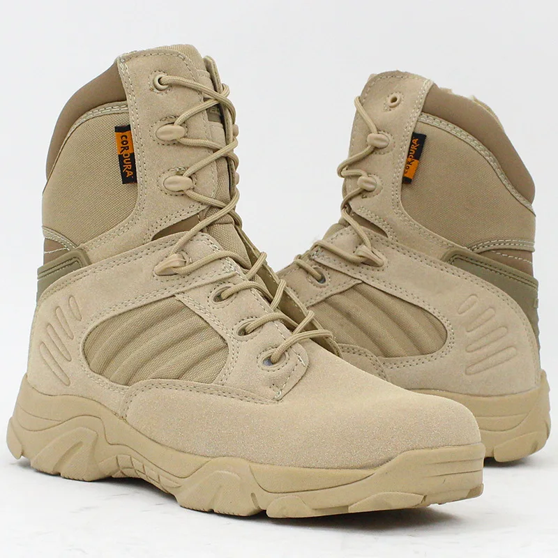 Winter Autumn Men's Leather Outdoor Tactical Boots Desert Combat Boots Military Army Boots
Winter Autumn Men's Leather Outdoor Tactical Boots Desert Combat Boots Military Army Boots