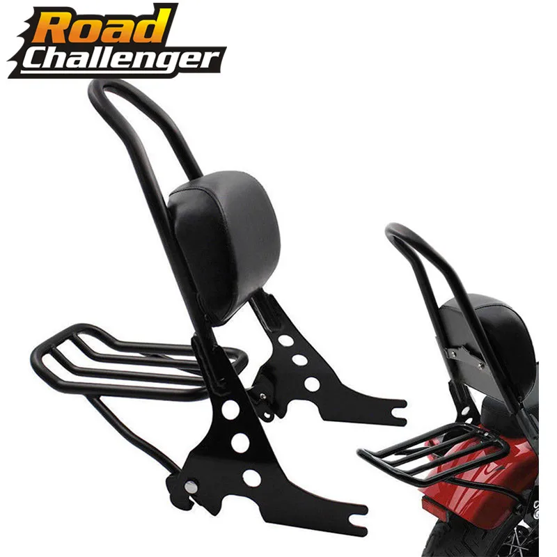 Black Luggage Rack Rear Passenger Backrest Sissy Bar Cushion Pad Motorcycle For Harley Sportster 883 1200 XLH XL 883C 883R 1200
Black Luggage Rack Rear Passenger Backrest Sissy Bar Cushion Pad Motorcycle For Harley Sportster 883 1200 XLH XL 883C 883R 1200