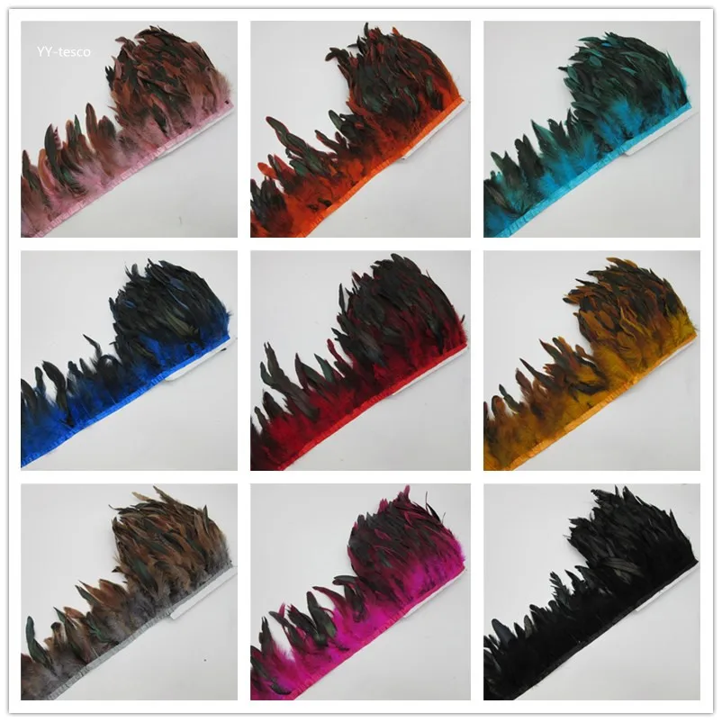 Wholesale Perfect 1 Yards High Quality Natural Turkey Feathers Ribbon 5-7inch/13-18cm Clothing Accessories Stage Performance
Wholesale Perfect 1 Yards High Quality Natural Turkey Feathers Ribbon 5-7inch/13-18cm Clothing Accessories Stage Performance