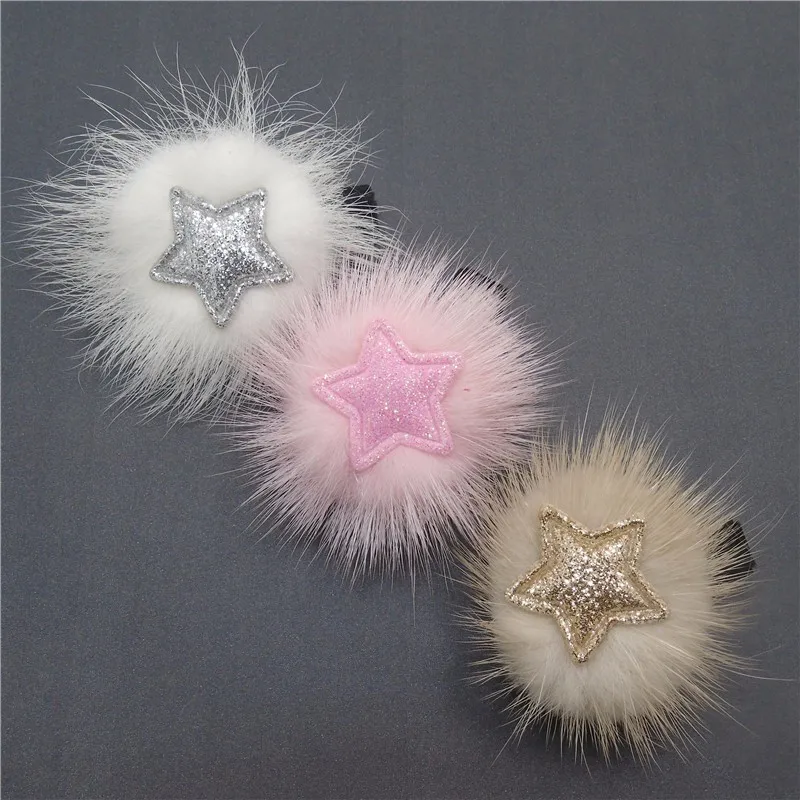 1pc Hotsale Pom Pom Ball Kid Hair Clip Sparkly Star Classic Glitter Gold Pink Silver Hair Barrette Furry Fall Winter Trendy Grip
1pc Hotsale Pom Pom Ball Kid Hair Clip Sparkly Star Classic Glitter Gold Pink Silver Hair Barrette Furry Fall Winter Trendy Grip