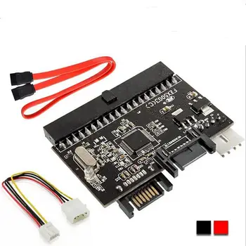 200pcs 2 In 1 IDE to SATA/SATA to IDE Adapter Converter Support Serial ATA 40pin IDE port Serial ATA port 4 pin power connector
200pcs 2 In 1 IDE to SATA/SATA to IDE Adapter Converter Support Serial ATA 40pin IDE port Serial ATA port 4 pin power connector