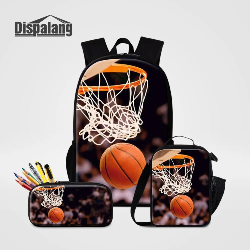 Dispalang 3PCS /set Women Printed Basketballs Backpack School Bags for Teenage Boys Picnic Food Bag for Kids School Pencilbox
Dispalang 3PCS /set Women Printed Basketballs Backpack School Bags for Teenage Boys Picnic Food Bag for Kids School Pencilbox