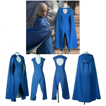 2018 Game of Thrones Daenerys Targaryen Blue Set Cosplay Costumes Women Halloween Party Sexy Dress Free Shipping Christmas Gifts
2018 Game of Thrones Daenerys Targaryen Blue Set Cosplay Costumes Women Halloween Party Sexy Dress Free Shipping Christmas Gifts