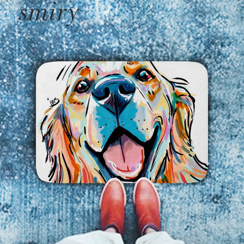 Smiry Anti-Slip Decorative Mats Colorful Dogs Chihuahua Rugs Water Absorption Bathroom Door Mats Home Textile tapis de couloir
Smiry Anti-Slip Decorative Mats Colorful Dogs Chihuahua Rugs Water Absorption Bathroom Door Mats Home Textile tapis de couloir