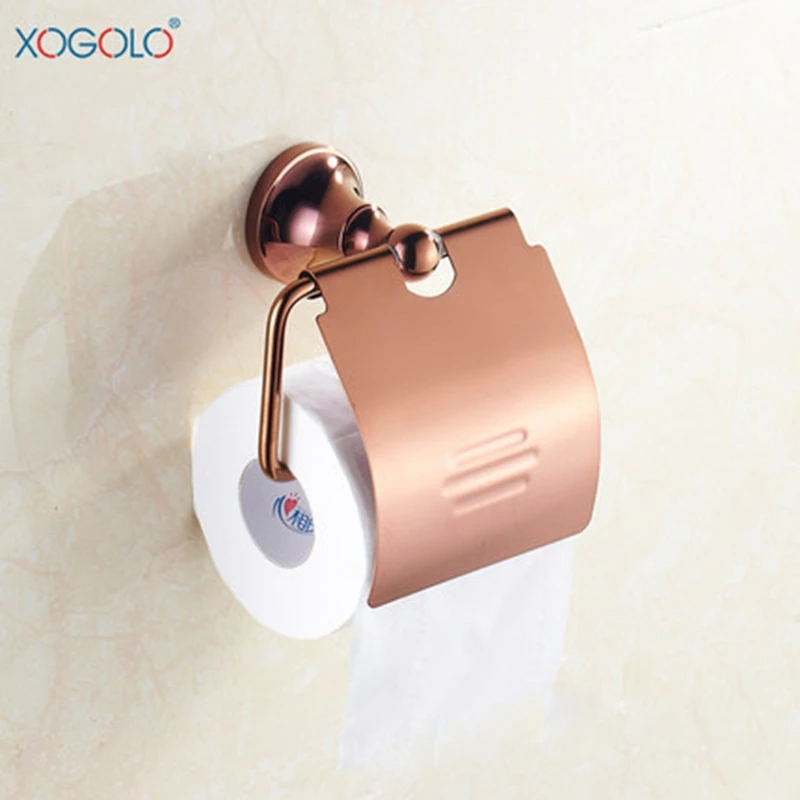 Xogolo Luxury Solid Copper Rose Gold Wall Mounted Bathroom Toilet Paper Holders Roll Holder Accessories
Xogolo Luxury Solid Copper Rose Gold Wall Mounted Bathroom Toilet Paper Holders Roll Holder Accessories