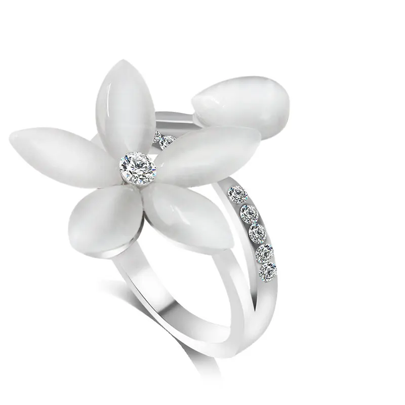F&U 2016 New Fashion Trendy Opal with Clear Rhinestone Unique Design Exquisite Opal Ring for Girls
F&U 2016 New Fashion Trendy Opal with Clear Rhinestone Unique Design Exquisite Opal Ring for Girls