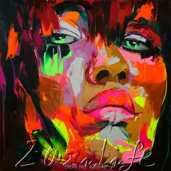 Palette knife portrait Face Oil painting christmas figure canva Hand painted Francoise Nielly wall Art picture202
Palette knife portrait Face Oil painting christmas figure canva Hand painted Francoise Nielly wall Art picture202