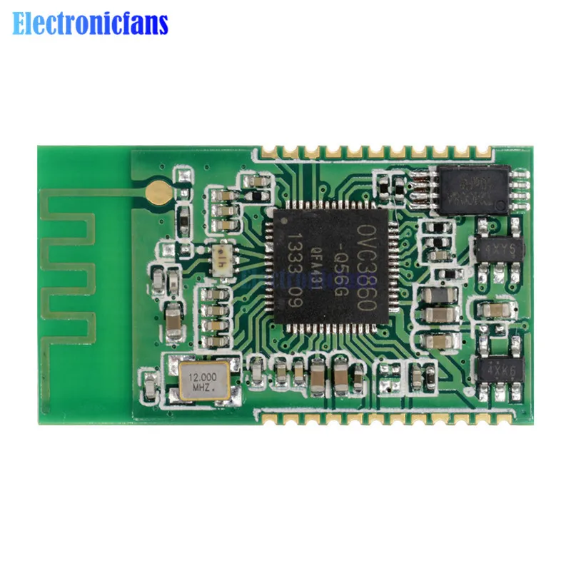 XS3868 Bluetooth Stereo Audio Module OVC3860 Chip Bluetooth 2.0 Board Module Supports A2DP AVRCP DC 3.0-3.6V 2.402-2.48-Ghz
XS3868 Bluetooth Stereo Audio Module OVC3860 Chip Bluetooth 2.0 Board Module Supports A2DP AVRCP DC 3.0-3.6V 2.402-2.48-Ghz