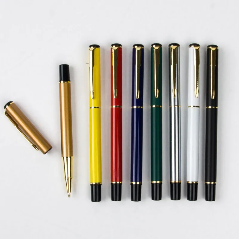 Wholesale 0.5mm High Quality Metal Roller Ball Pen Luxury Business Ballpoint Pen Office School Supplies Creative Stationery
Wholesale 0.5mm High Quality Metal Roller Ball Pen Luxury Business Ballpoint Pen Office School Supplies Creative Stationery