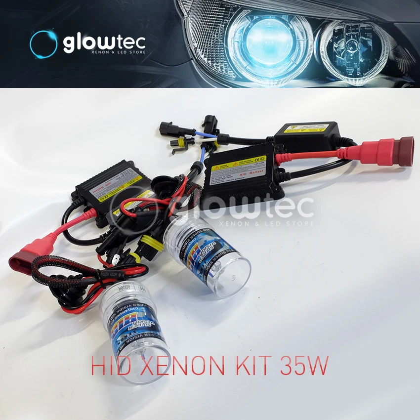 GLOWTEC 35W DC XENON HEADLIGHT HID KIT SLIM BALLAST Bulbs H1 H3 H7 H8/9/11 9005 9006 ALL COLORS 4300K 6000K 8000K 10000K 12000K
GLOWTEC 35W DC XENON HEADLIGHT HID KIT SLIM BALLAST Bulbs H1 H3 H7 H8/9/11 9005 9006 ALL COLORS 4300K 6000K 8000K 10000K 12000K