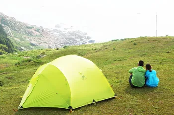High quality ultralight double layer 210T fabric 3 person high quality waterproof windproof camping tent with bottom mat
High quality ultralight double layer 210T fabric 3 person high quality waterproof windproof camping tent with bottom mat