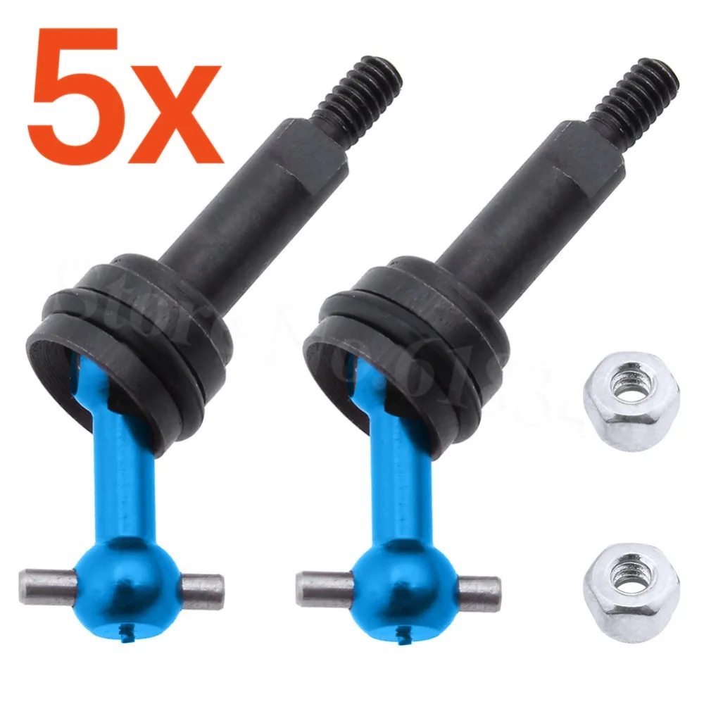 5pairs Universal Drive Joint For WLtoys 1/28 RC Car K969 K989 K999 P929 4WD Short Course Drift Off Road Rally RC Upgrade Parts
5pairs Universal Drive Joint For WLtoys 1/28 RC Car K969 K989 K999 P929 4WD Short Course Drift Off Road Rally RC Upgrade Parts