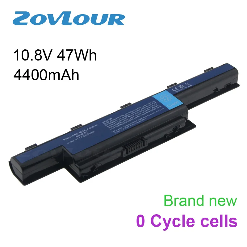 Zovlour Brand new AS10D51 AS10D5E AS10D61 Laptopo battery for Acer Aspire 4741G 5741Z 7741 Computer
Zovlour Brand new AS10D51 AS10D5E AS10D61 Laptopo battery for Acer Aspire 4741G 5741Z 7741 Computer