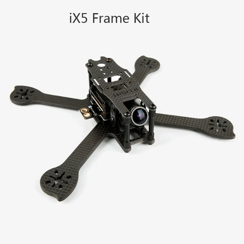 iX5 5inch Carbon fiber 200mm Frame kit Compatible racekraft 5051 Propeller/goppro mount for FPV Racing Quadcopter Drone
iX5 5inch Carbon fiber 200mm Frame kit Compatible racekraft 5051 Propeller/goppro mount for FPV Racing Quadcopter Drone