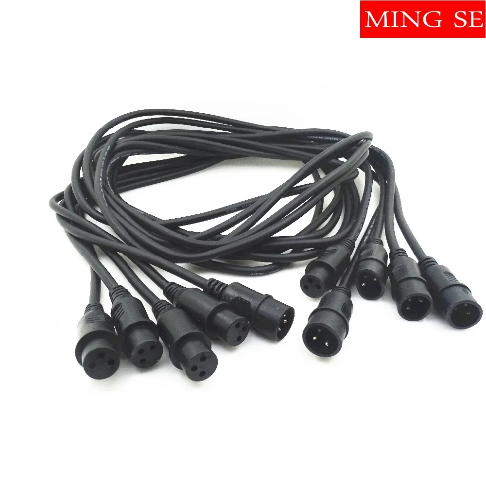 10pcs/lot 1.2 Meters length 3-pin signal connection DMX cable for stage light, stage light accessories
10pcs/lot 1.2 Meters length 3-pin signal connection DMX cable for stage light, stage light accessories