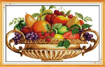 Freeshipping DIY Craft Needlework Still Life Fruit Dish (2) DMC Counted Cross Stitch Kits for Embroidery Knitting Needles Crafts
Freeshipping DIY Craft Needlework Still Life Fruit Dish (2) DMC Counted Cross Stitch Kits for Embroidery Knitting Needles Crafts