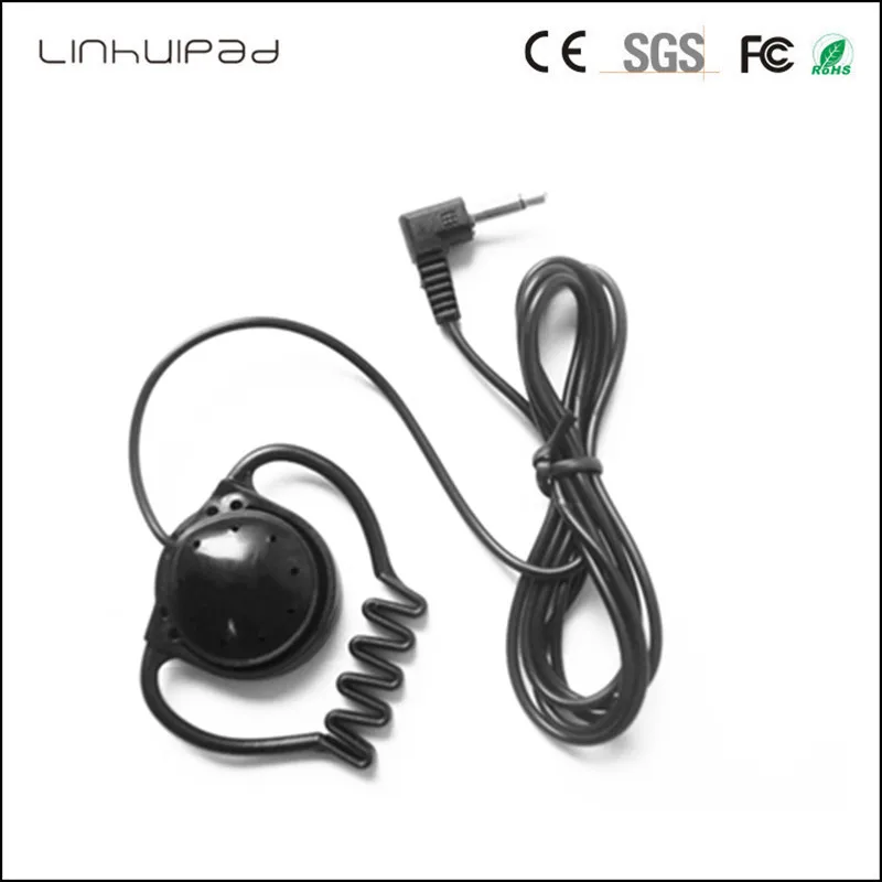 Linhuipaad 3.5MM stereo plug black ear hook earphone for Tour company, tour guide system leasing,simultaneousReceiving system
Linhuipaad 3.5MM stereo plug black ear hook earphone for Tour company, tour guide system leasing,simultaneousReceiving system